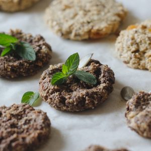 cookies on white surface