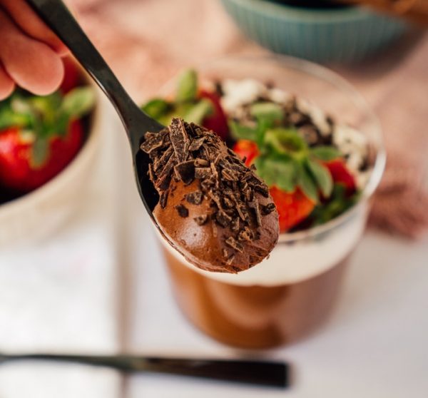 stainless steel spoon on white ceramic bowl